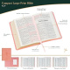 KJV Holy Bible, Compact Large Print Coral Faux leather